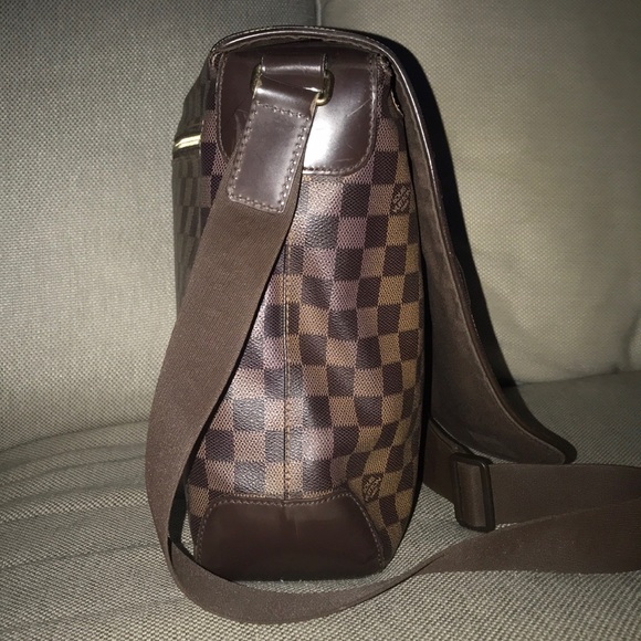 Louis Vuitton Brown Checkered Laptop Bag - Picture 3 of 8